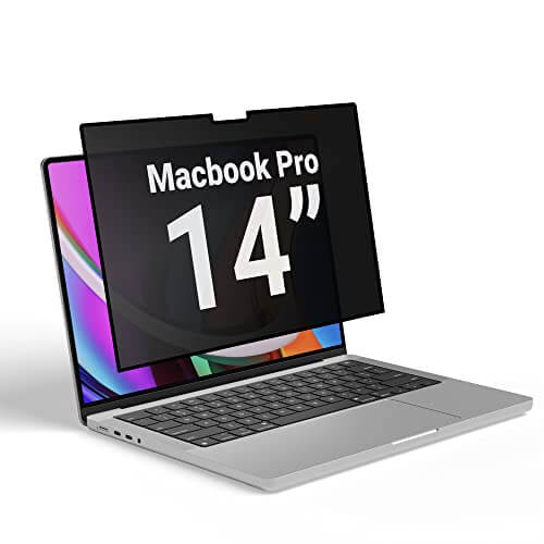 Macbook Pro 14インチ用プライバシースクリーンプロテクター - Storageble Protector