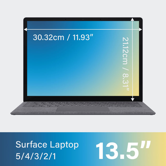 一括購入 - Microsoft Surface Laptop 用磁気プライバシー スクリーン プロテクター