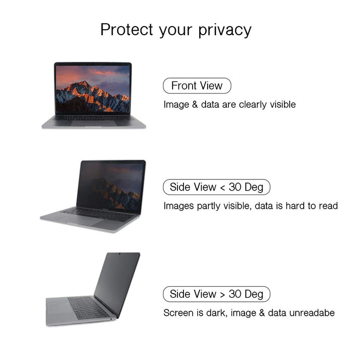 MacBook Pro 15.4インチ(2016-2019)用プライバシースクリーンプロテクター