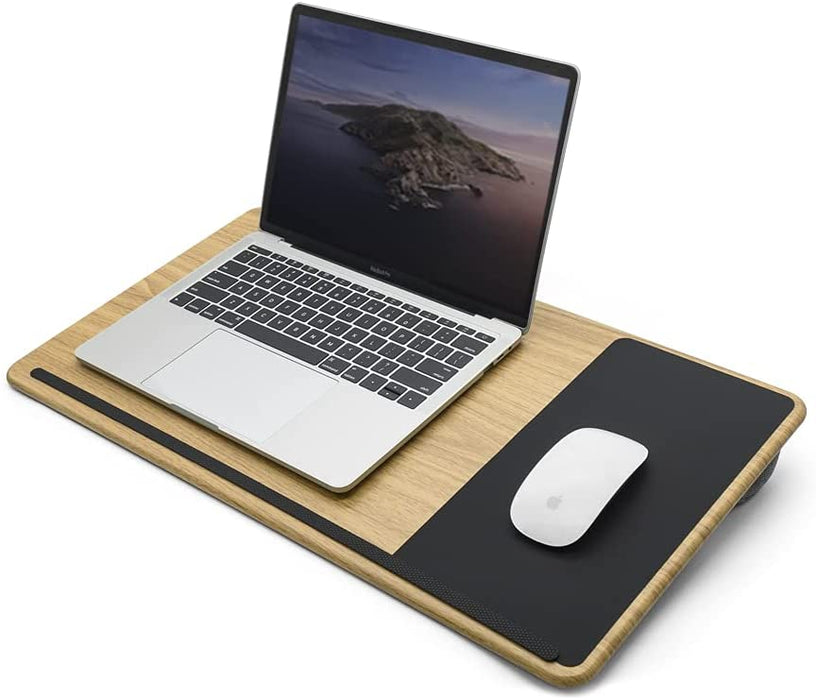 Wooden Bamboo Cushioned Lap Desk