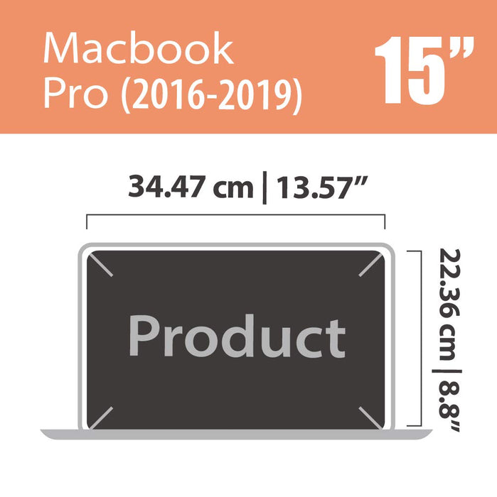 MacBook Pro 15.4インチ(2016-2019)用プライバシースクリーンプロテクター