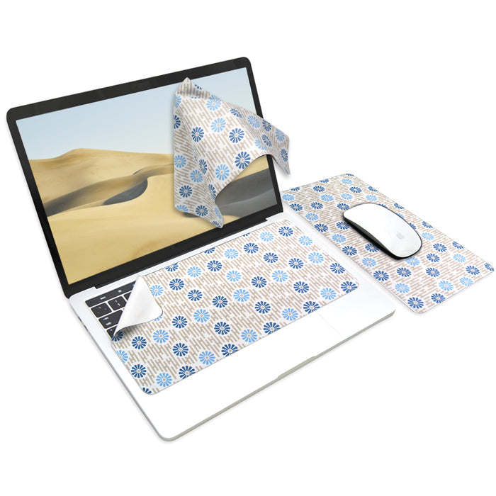 3-in-1 Portable, Washable Mouse Pad & Keyboard Cloth-Japanese Oil Paper Umbrella